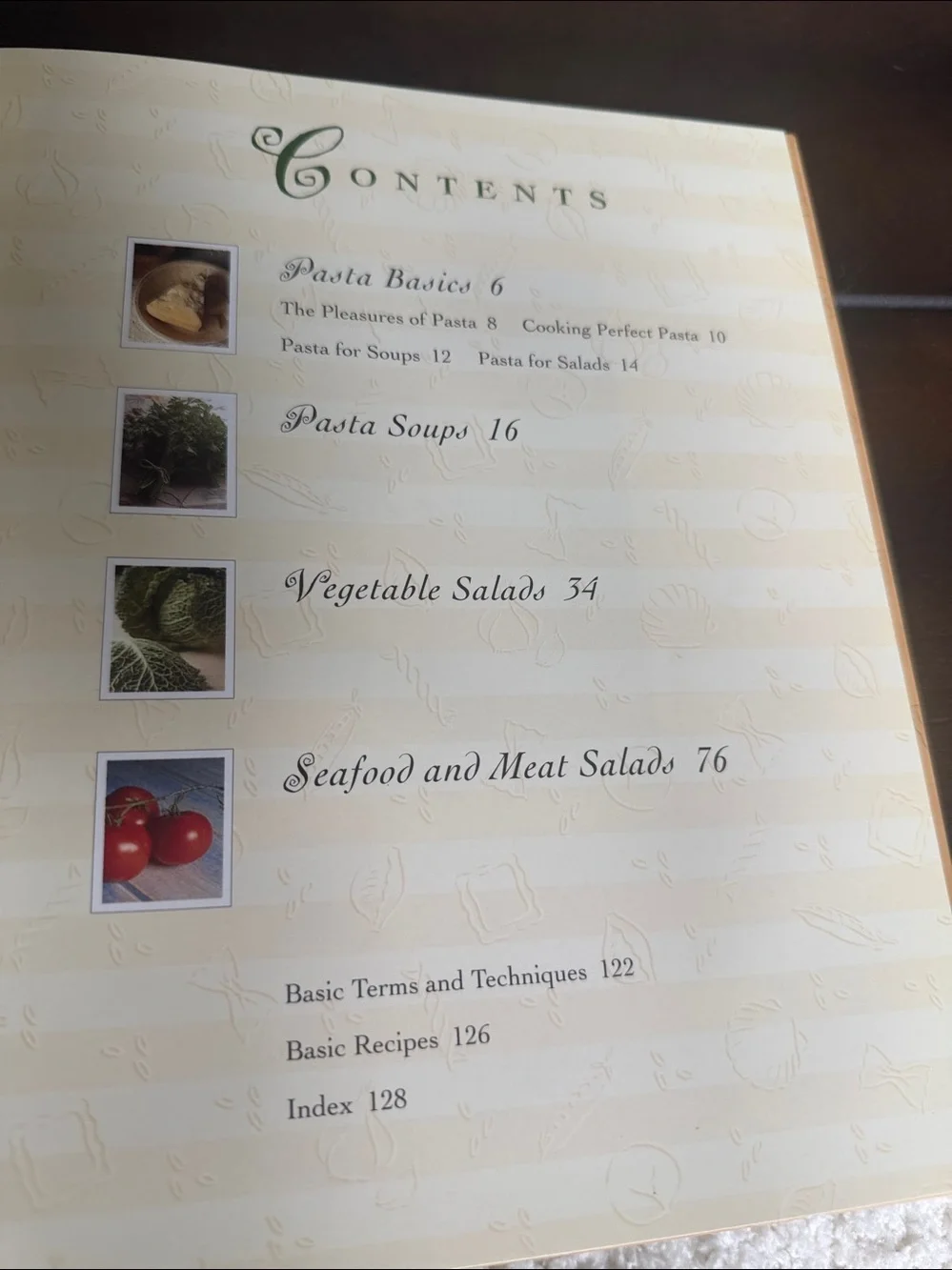 Williams Sonoma Pasta Soups & Salads Cookbook hardcover